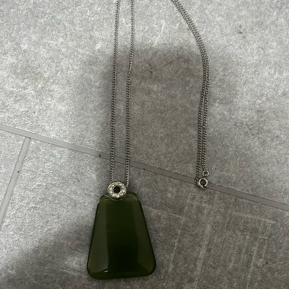 Jade like Stone Necklace